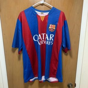 FCB BARCELONA MESSI SHIRT
